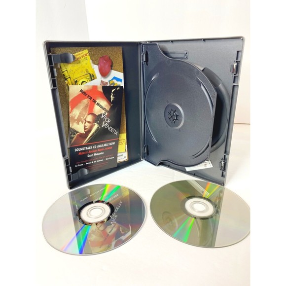 V for Vendetta  Horror Thriller Movie DVD 2 Disc Special Edition Natalie Portman - Picture 6 of 6